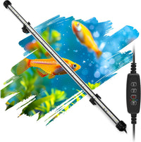 LED Submersible Aquarium Light 4W Underwater Fish Tank Light - NVL-05 (22.8in 12w)
