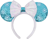 ETLUK Mouse Ears Headband - Icy Blue