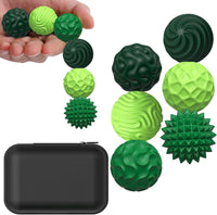 BUSOHA Silicone Magnetic Fidget Balls - Green+light Green / 1.2 Inch