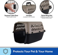 Petmate Vari Dog Kennel, Carrier for Large Dogs, Taupe and Black - 28.0"L x 20.5"W x 21.5"H / Kennel Only - image 4