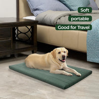 BALANCE Dog Crate Bed, Orthopedic Dog Bed Pad with Waterproof Liner, Washable Crate Foam Pet Mat - Mint Leaf / 48.0"L x 30.0"W x 2.0"Th - image 3