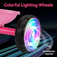 Liberry Toddler Tricycle for 2 3 4 Years Old Girls 3 Wheel Bike - Pink With Light Up Wheel - image 2