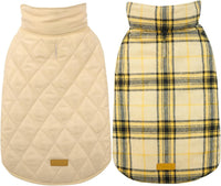Kuoser Waterproof Dog Coat - Yellow / 2X-Large (Pack of 1)