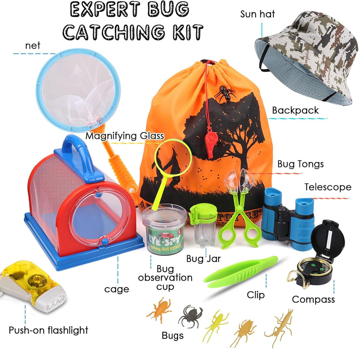 ESSENSON Outdoor Explorer Kit & Bug Catcher Kit – Fun for Kids & Family - image 2