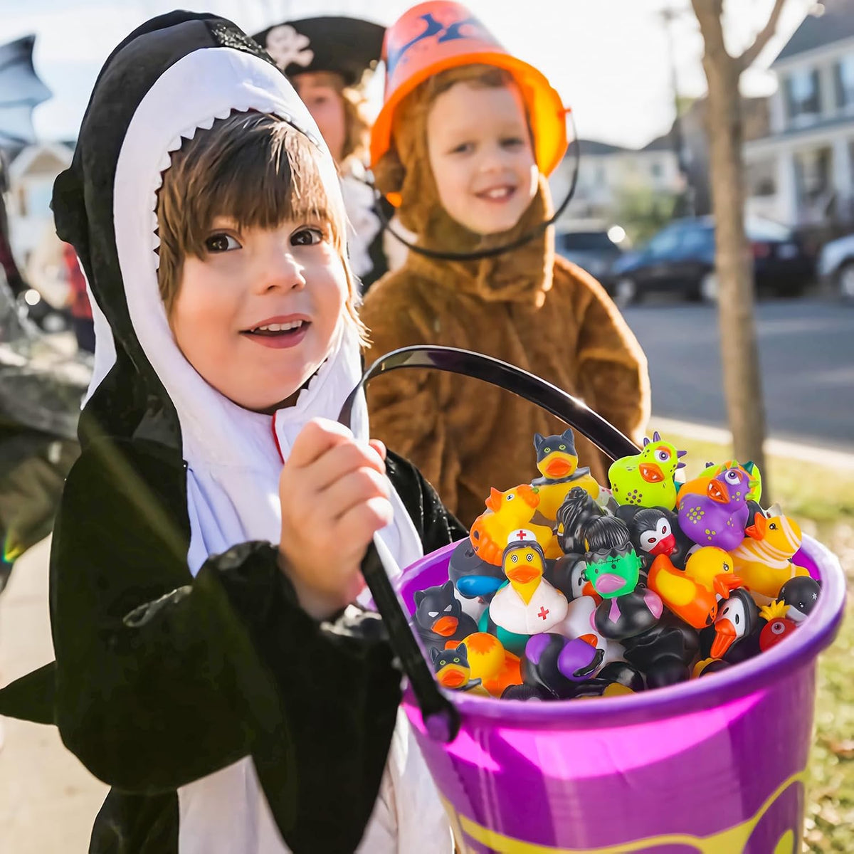 DMSKY 52 Pcs Halloween Rubber Ducks in Bulk, Assorted Styles – Fun for Kids & Family - Pack of 52 - image 2