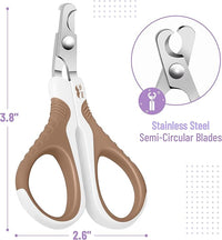 Mr. Pen Cat Nail Trimmer - Brown, Claw Clippers for Cats & Kittens, Also Suitable for Small Dogs