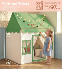 Little Dove Kids Play Tent with Mat - Green Play Tent / Medium Size - image 2