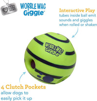 Wobble Wag Giggle Ball, Interactive Dog Toy - Original - image 3