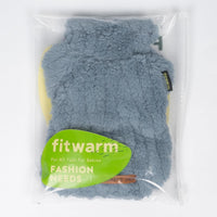Fitwarm Collared Neck Plaid Dog Pajamas - Medium / Steel Blue - image 3