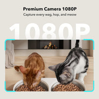 PETLIBRO Automatic Cat Feeder for 2 Cats - White / 5L (With Camera) - image 2