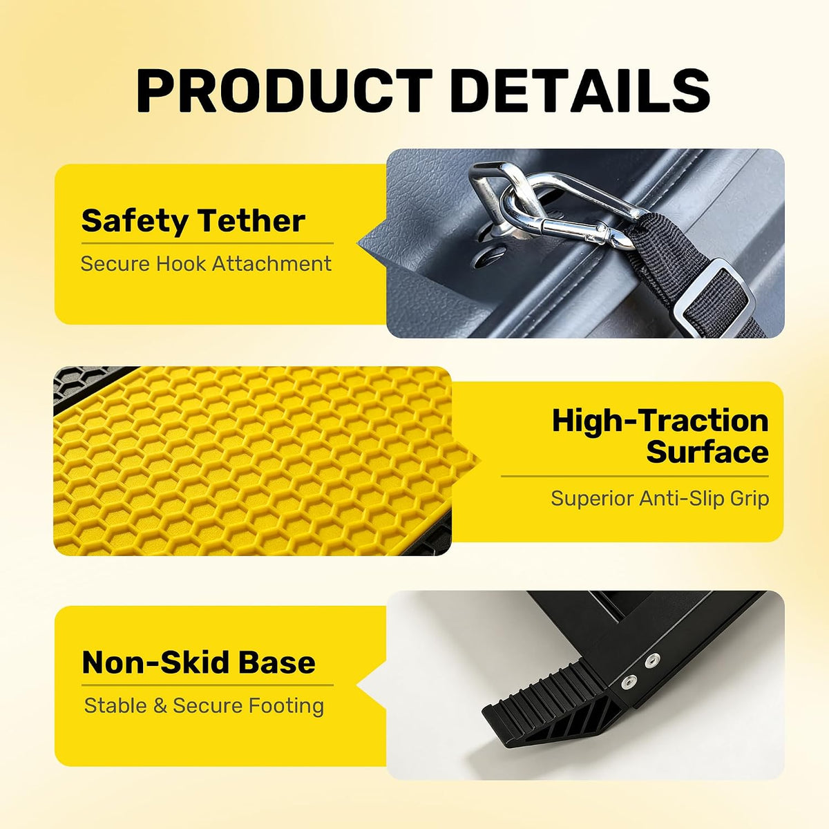 91" Extra Long Dog Ramp for Car SUV Truck - image 3