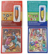 Water Reveal Coloring Scripture Book for Kids. – Fun for Kids & Family - The New Testament 2 Pack - image 2