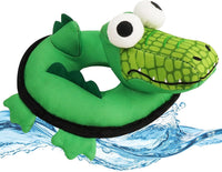 Floating Duck Dog Toy, Squeaky Water Pool Toy for Small Medium Dogs – Essentials for Dogs - Crocodile