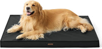 LE SURE Outdoor Waterproof Dog Beds Large Sized - 44"L x 32"W x 3"Th / Black