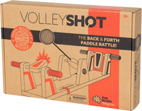 Fat Brain Toys VolleyShot wooden 2 player tabletop game with ball on the board - view 2
