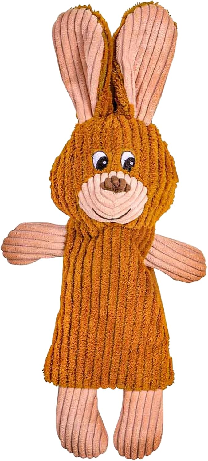 SmartPetLove Snuggle Puppy Tender-Tuffs Whisper Rabbit Crinkle Dog Toy - Whisper Rabbit