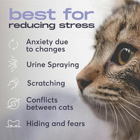 Cat Calming Diffuser Refills – Long-Lasting 30-Day Formula with Pheromones for Stress Relief, Relaxation, and Anxiety Reduction in Cats Easy to Use – (1 Refill)