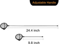 Aquarium Telescopic Fish Net w/Extendable Handle Soft Mesh 3.5" – Essentials for Fish - image 3