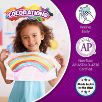 Colorations washable white tempera paint, paraben-free 1 gallon size - view 12