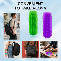 3PCS Little Ouchies Spiky Fidget Keychain for Adult – Fun for Kids & Family - 5PC-STYLE1 - image 3