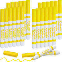 Janlaugh washable markers bulk pack of 24 broad line markers with conical tips - view 8