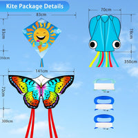 Yfafengs large octopus kite in waterproof cloth for kids and adults - view 26