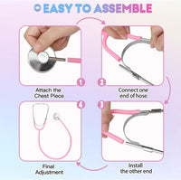 Phobby Kids Stethoscope Toy for 3 4 5 Years Old - 10 Pack - image 3