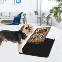Aivituvin Elevated Dog Bowls, 15°Tilted Raised Cat Food Bowl - Medium - image 4