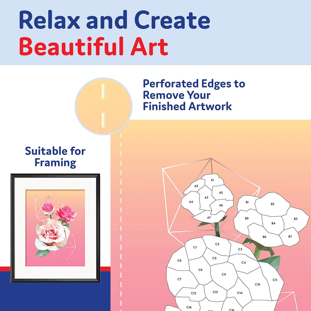 Sticker by Number Book Set for All Ages - image 3