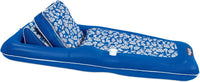 Aqua Campania Ultimate 2-in-1 Pool Float Lounge - One Size / Convertible Pineapple Hibiscus - XLarge