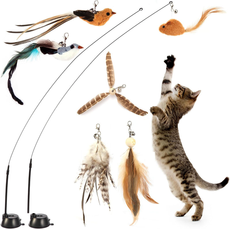 Interactive Bird Simulation Cat Toy Set – Essentials for Cats