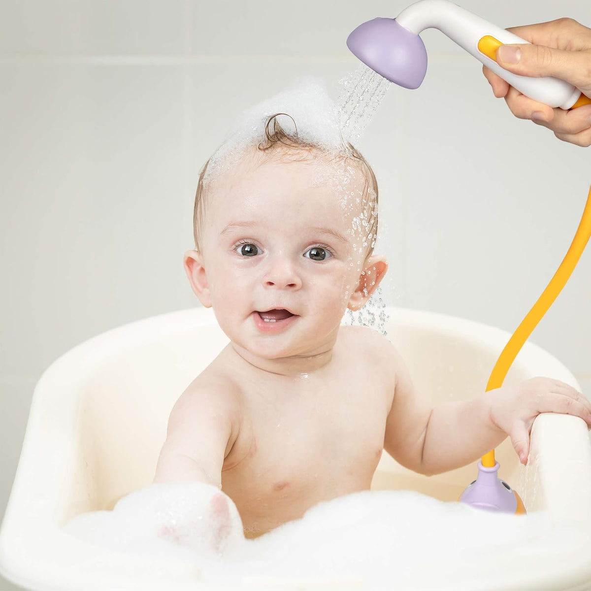Yookidoo Baby Bath Shower Head - Purple / 1 - image 3