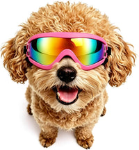 Enjoying Clear Dog Goggles Medium to Large Breed - Tactical Pink / Small Breeds