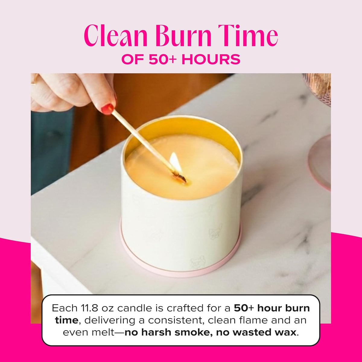 Nostalgia Pet-Friendly Scented Candle - I Love You, I Love You! - 11.8oz / I Love You, I Love You - image 4