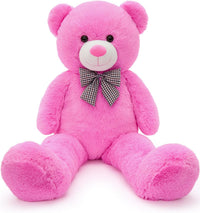 MaoGoLan 47 Inch Giant Teddy Bear - Magenta / 47 inches