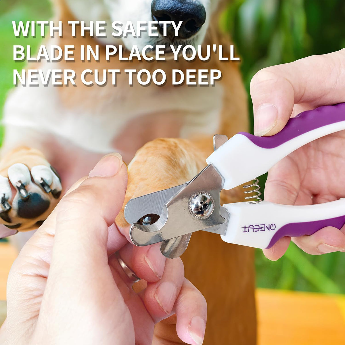 6" Dog Nail Clippers for Small - Pink - image 4