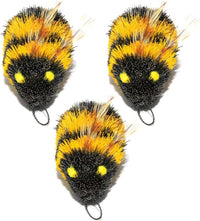 GoCat Cat Lures Catcher Cat Toy + 2 Refill Mouse – Essentials for Cats - 3 Pack / Da Bee