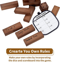 ApudArmis Giant Tumble Tower - L-4.2FT / Brown - image 3