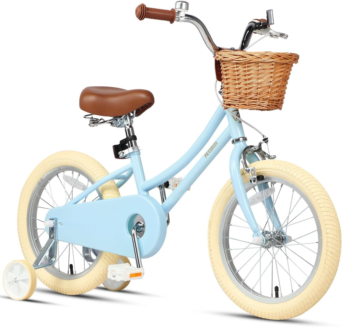 Petimini 12 14 16 18 20 Inch Kids Toddler Bike for Boys Girls – Fun for Kids & Family - Blue / 16 Inch