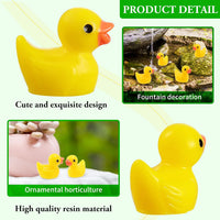 EKisemio100 Pcs Mini Resin Ducks Bulk - 100 - image 4