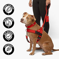 Dog Friendly Co. Poop Bag Holder for Leash, Dog Waste Bag – Essentials for Dogs - Pink - image 3