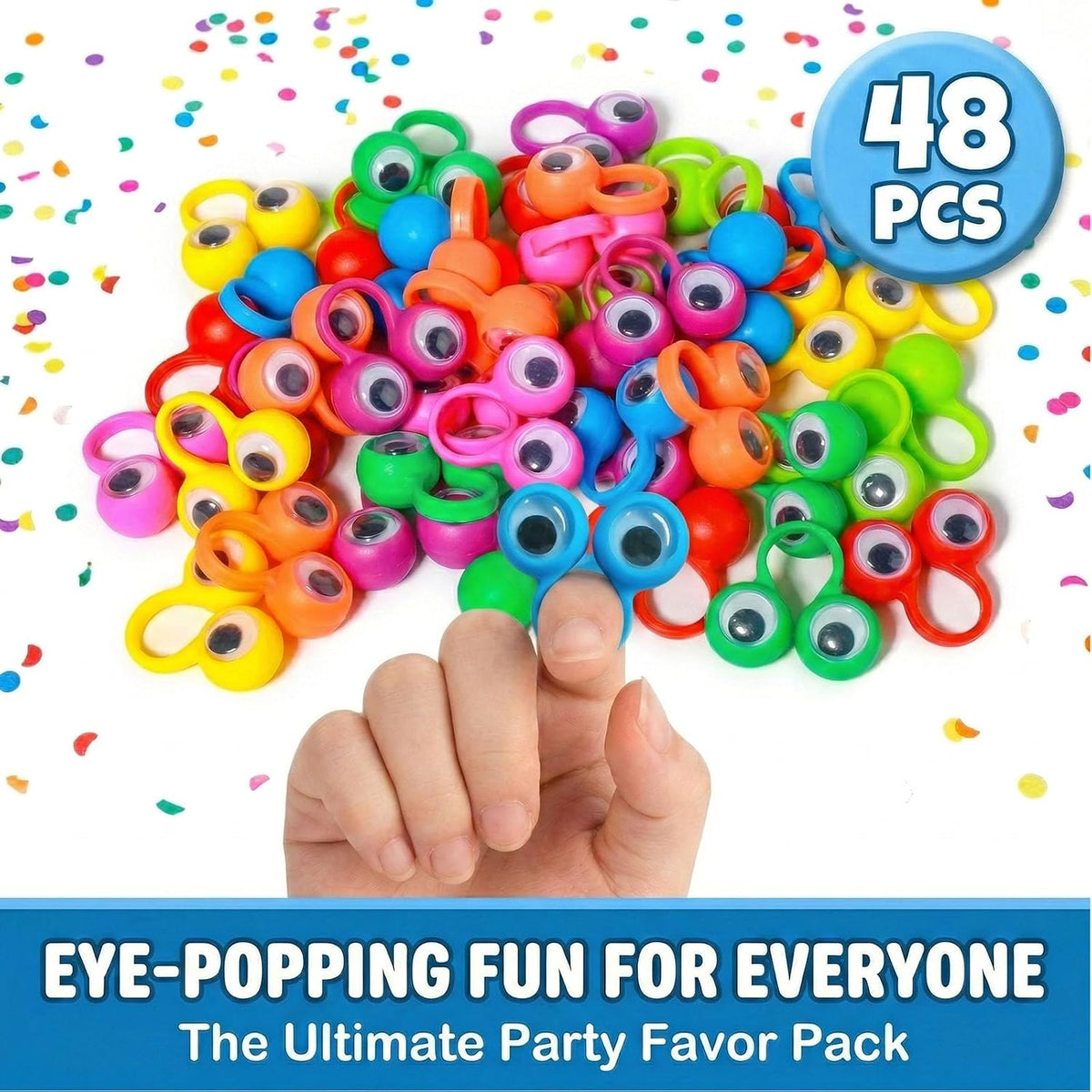 3 OTTERS Finger Puppets for Party Favors - 48PCS Finger Puppets - image 2