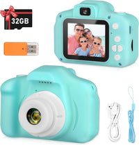 Zeacool Kids Camera, HD Digital Video Camera - Green