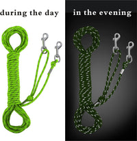 Reflective Cat Leash 50FT Cat Cable Out Escape Proof Walking Leads - 50FT / Green - image 3