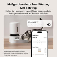 PETLIBRO Automatic Cat Feeder for 2 Cats - White / Dual Tray with WiFi - image 3