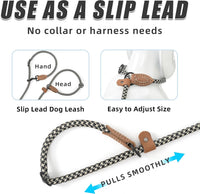 Mile High Life Hands Free Dog Leash - Black Khaki / 8FT Hands Free - image 3