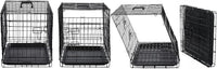 DONORO Dog Crates for Small Size Dogs Indoor Double Door Dog Kennels - Brown / 30.0"L x 19.0"W x 21.0"H - image 4
