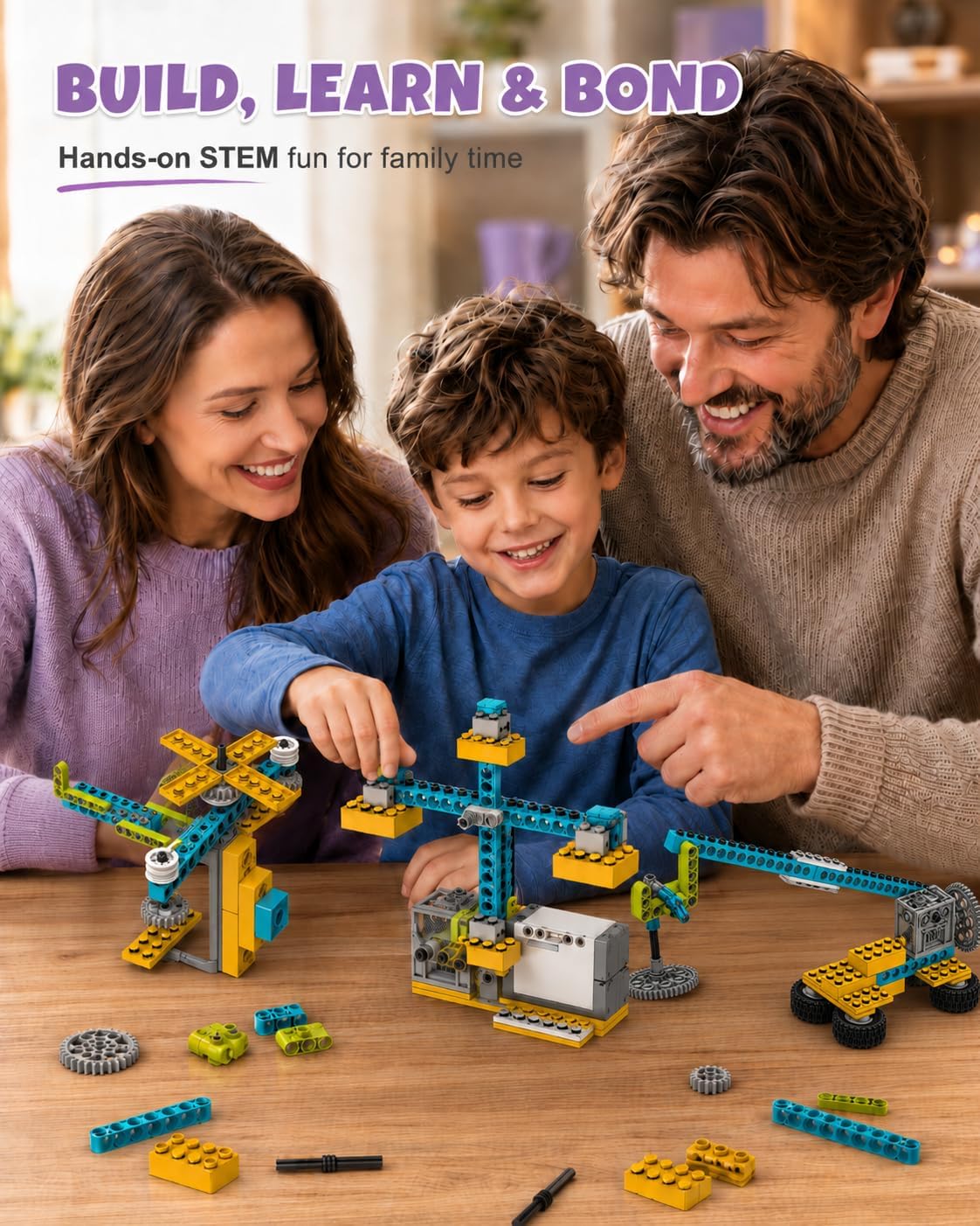 Veecafiodi magnetic blocks set with dinosaur figures - view 10