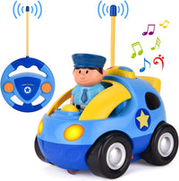 Toddler Remote Control Train - Police Car