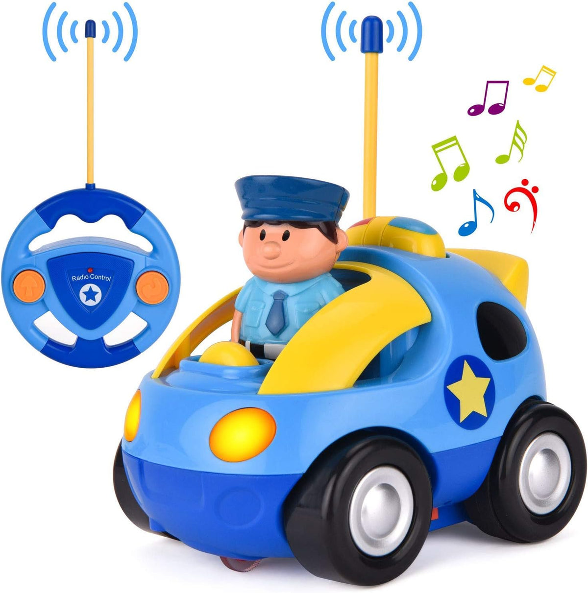 Toddler Remote Control Train - Police Car